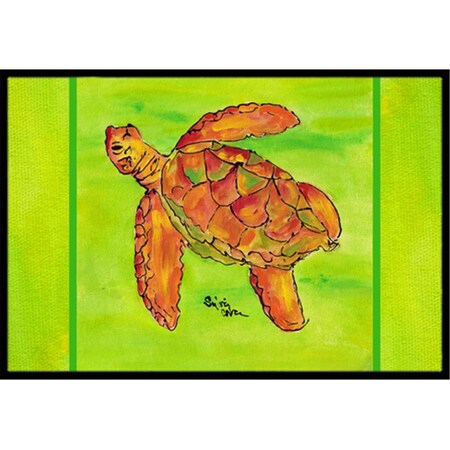 Carolines Treasures 18 x 27 In. Turtle Indoor or Outdoor Mat 8376MAT